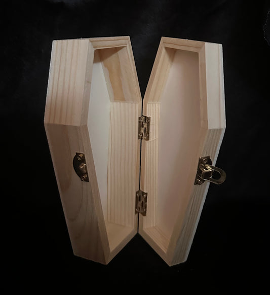 Cercueil en bois - Coffret rituel